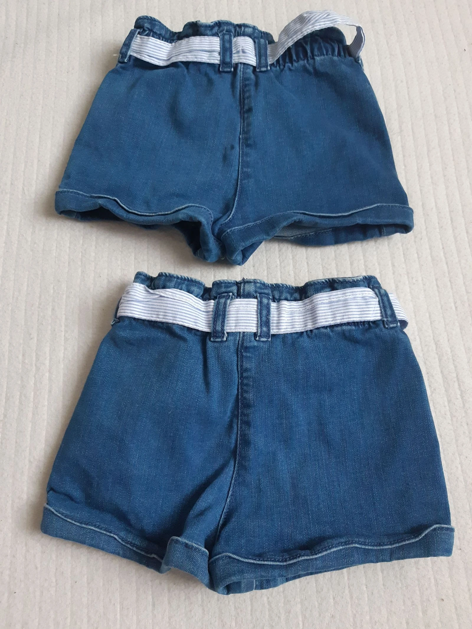 Lot of 2 Tape à l'oeil denim shorts 18 months – photo 5